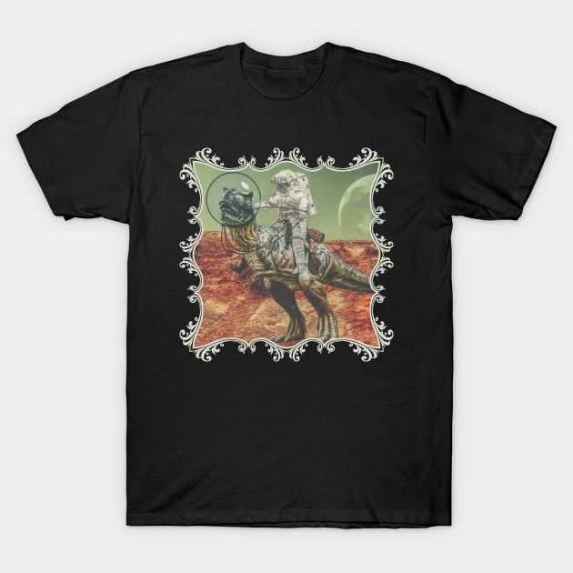 Discover Dinosaur in Space - Space Dinosaur - T-Shirt