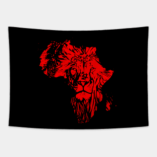 Lions Of Africa Tapestry