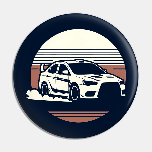 Mitsubishi Lancer Evo Rally Car Pin by TaevasDesign