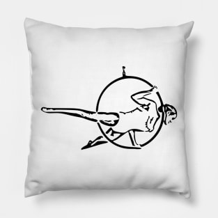 Aerialist Hoop Lyra Croc Pillow