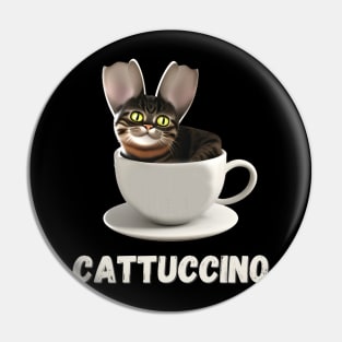 Cattuccino Pin