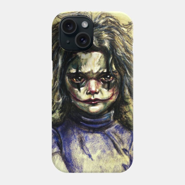 Joker girl Phone Case by Artofokan