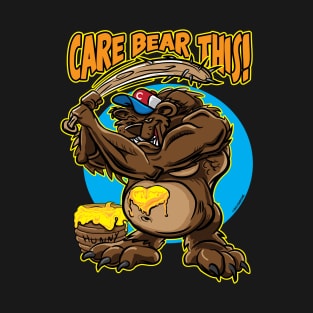 Care Bear This bear with baseball bat T-Shirt