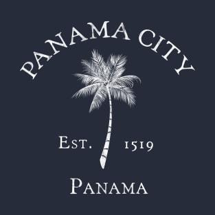 Panama City Panama Vintage Palm T-Shirt