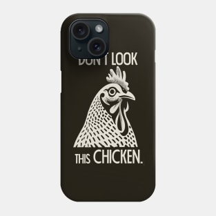 do look this chicken retro Phone Case