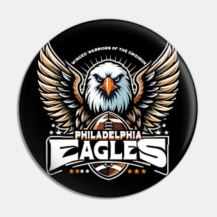 philadelphia eagles winged warriors Pin