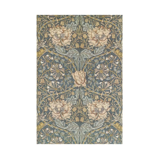 Honeysuckle by William Morris by MasterpieceCafe