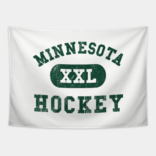 Minnesota Hockey V Tapestry by sportlocalshirts