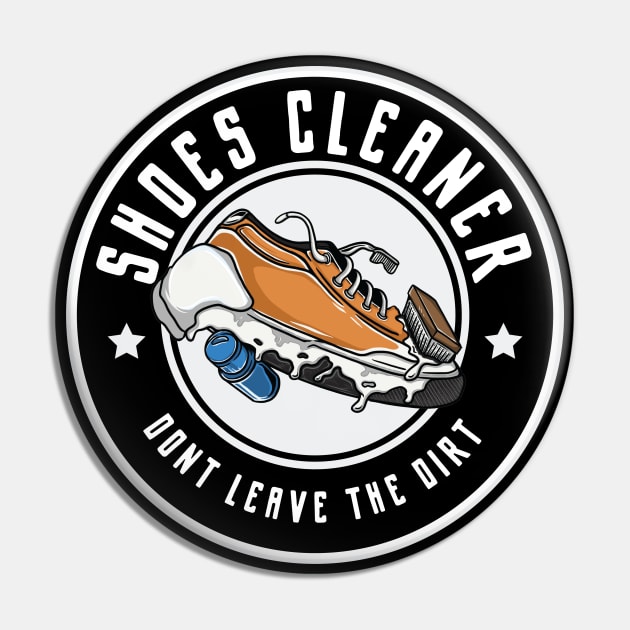 Shoes Cleaner Illustration Pin by Merchsides