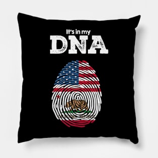 My Dna Usa California Republic Patriot Apparel Pillow