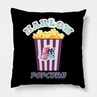 Harlow And Popcorn Funny Popcorn The Pony Pillow