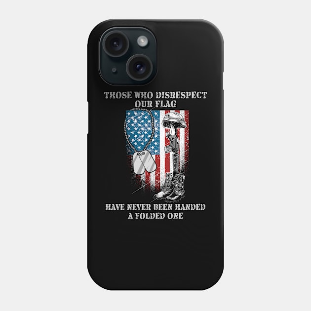 AMERICAN FLAG Phone Case by WalkingMombieDesign