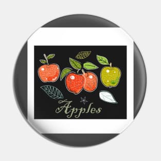 Cute Apples Pin