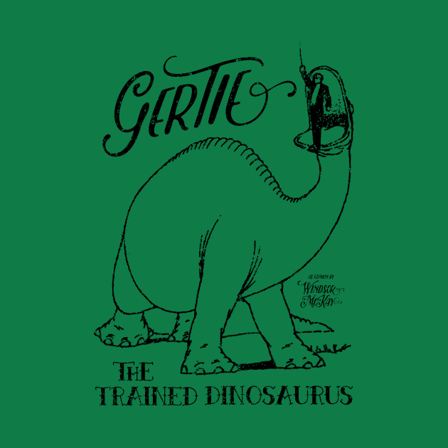 Gertie The Dinosaur by GoAwayGreen