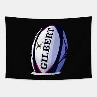 Rugby Ball Sport Pop Art Tapestry