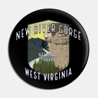 New River Gorge National Park West Virginia Pin