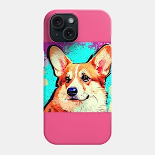 Corgi Pop Art Phone Case