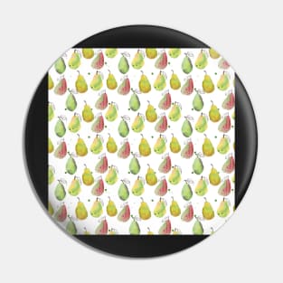 watercolour pears Pin