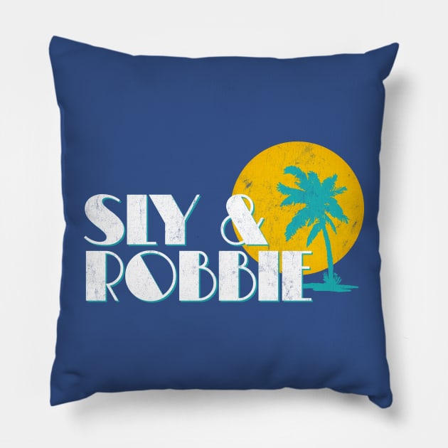 Sly & Robbie /// Reggae Lover Gift Pillow by DankFutura