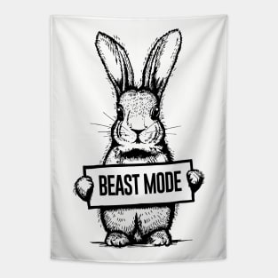 Bunny Beast Mode Tapestry