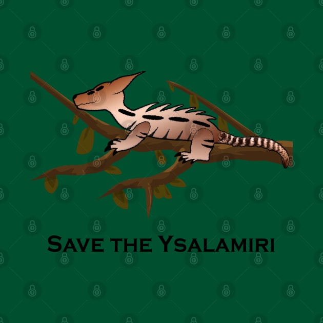 Save The Ysalamiri - v2 by #StarWars SWAG 77 Style