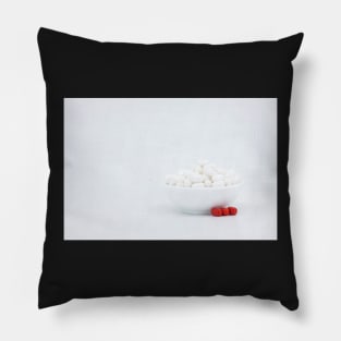 Tic Tac Red Pillow