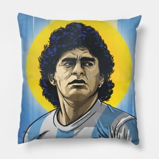 Santa Maradona Pillow