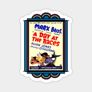 A Day At The Races Magnet