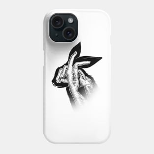 Rabbit shadow Phone Case