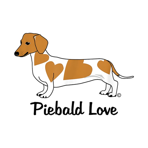 Piebald Love Dachshund by Xamgi