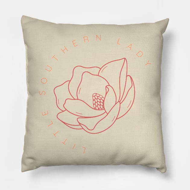 Little Southern Lady Pillow by OSGTEES