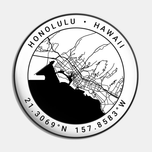 Honolulu Map Pin by Ryan-Cox