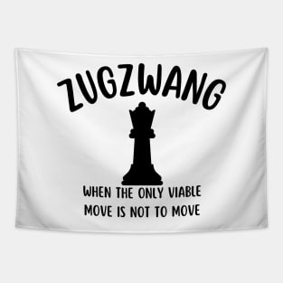 Zugzwang funny chess Tapestry