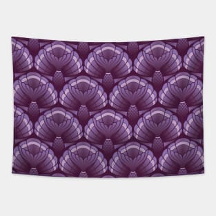 Purple Mermaid Tails Tapestry