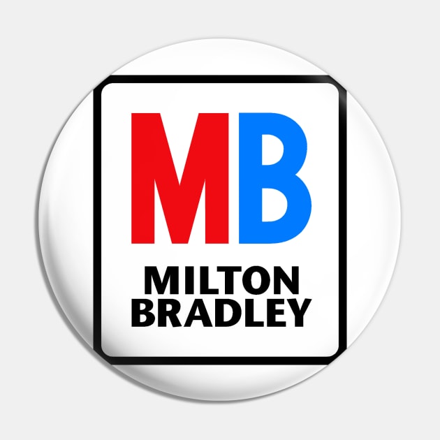 Milton Bradley Pin by thighmaster