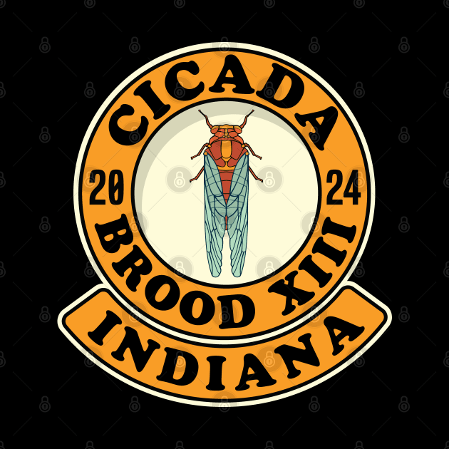 Cicada Brood XIII Indiana by Huhnerdieb Apparel