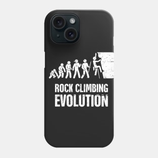 Rock Climbing Evolution Phone Case