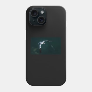 Gannet in flight Phone Case