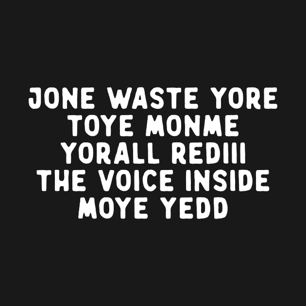 JONE WASTE YORE Funny I Miss You Jone Waste Yore Toye Monme by DesignergiftsCie