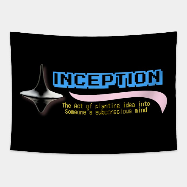 The Definition of Inception Tapestry by QuassarStore