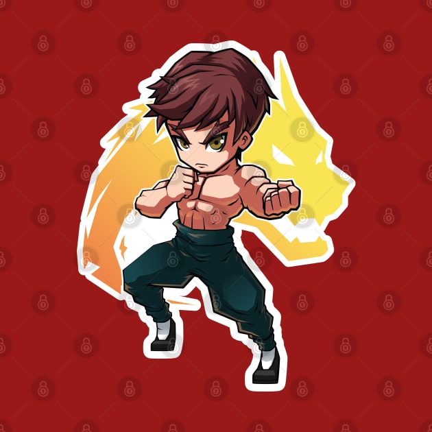 Chibi Fei Long SF4 by Xar623