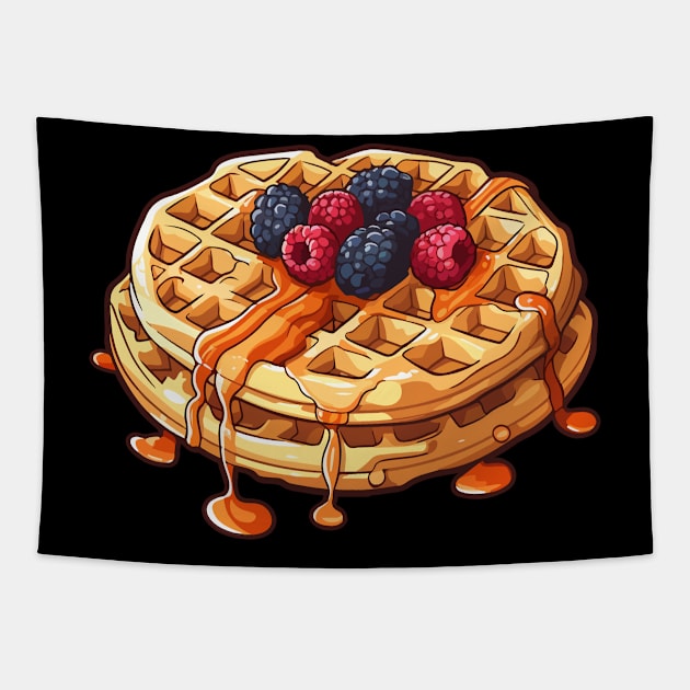 waffle Tapestry by A tone for life