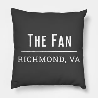 The Fan - Richmond, VA Pillow