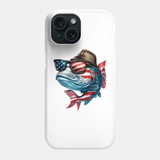 Cool American Bass Fish #1 Phone Case