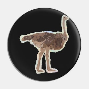 Allegedly - Ostrich Pin