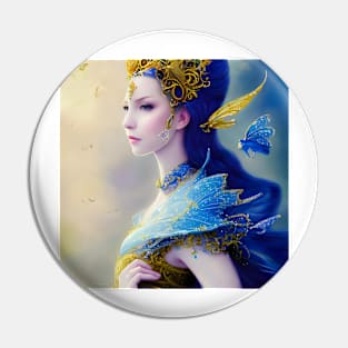 Albina White Elf Pin