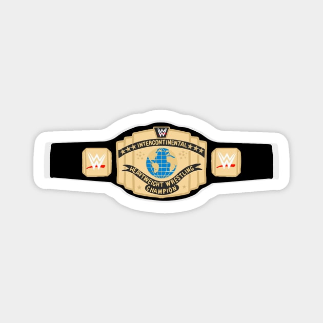 Intercontinental Championship Black Magnet by TeamEmmalee