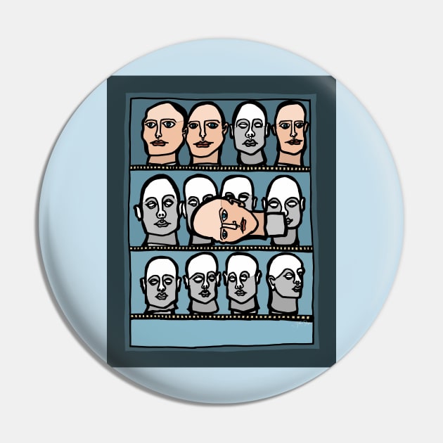 Mannequin Heads Pin by JSnipe