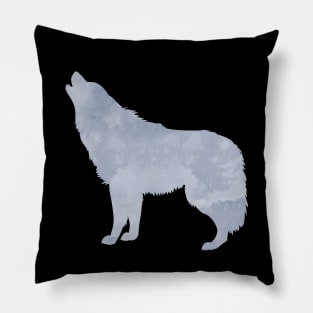 Howling Wolf Pillow