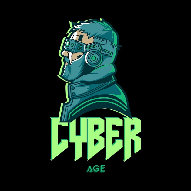 Cyberage Cyberpunk Age 2077 by Here Comes Art